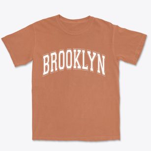 Brooklyn New York Varsity Premium Heavyweight T-shirt