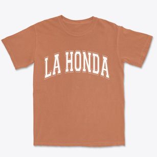 La Honda California Varsity Premium Heavyweight T-shirt
