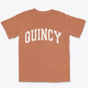 Quincy Massachusetts Varsity Premium Heavyweight T-shirt