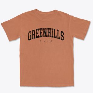 Greenhills Ohio Urban Vibe Premium Heavyweight T-shirt