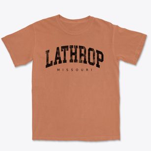 Lathrop Missouri Urban Vibe Premium Heavyweight T-shirt