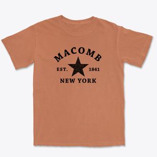 Macomb New York Star Premium Heavyweight T-shirt