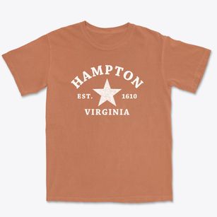 Hampton Virginia Star Premium Heavyweight T-shirt