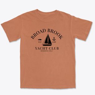 Broad Brook Connecticut Yacht Club Premium Heavyweight T-shirt