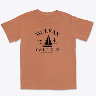 Mclean Texas Yacht Club Premium Heavyweight T-shirt