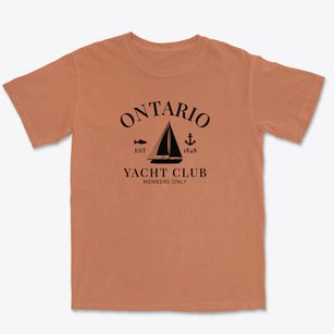Ontario Wisconsin Yacht Club Premium Heavyweight T-shirt