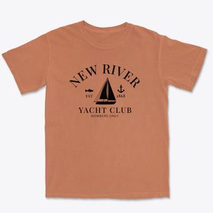 New River Virginia Yacht Club Premium Heavyweight T-shirt