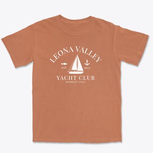 Leona Valley California Yacht Club Premium Heavyweight T-shirt