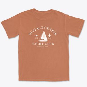 Buffalo Center Iowa Yacht Club Premium Heavyweight T-shirt