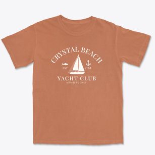 Crystal Beach New York Yacht Club Premium Heavyweight T-shirt