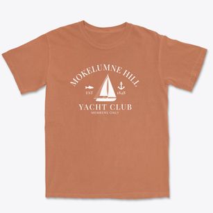 Mokelumne Hill California Yacht Club Premium Heavyweight T-shirt