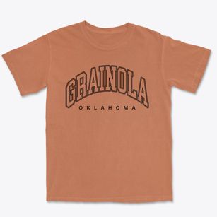 Grainola Oklahoma Inline Premium Heavyweight T-shirt