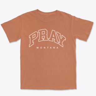 Pray Montana Inline Premium Heavyweight T-shirt