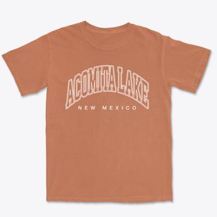 Acomita Lake New Mexico Inline Premium Heavyweight T-shirt