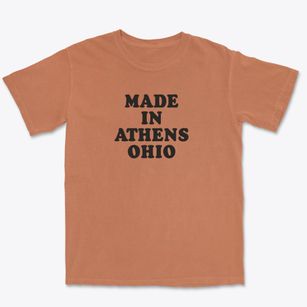 Athens Ohio Classic 70s Premium Heavyweight T-shirt