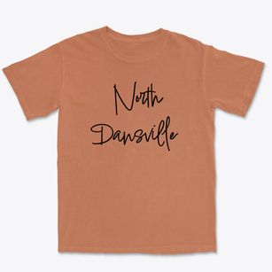 North Dansville New York Freestyle Premium Heavyweight T-shirt