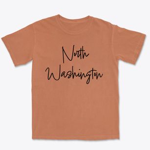 North Washington Iowa Freestyle Premium Heavyweight T-shirt