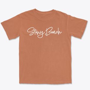 Stony Beach Massachusetts Freestyle Premium Heavyweight T-shirt