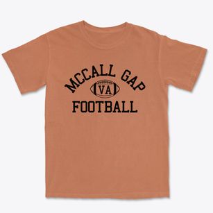 Mccall Gap Virginia Football Premium Heavyweight T-shirt