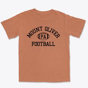 Mount Oliver Pennsylvania Football Premium Heavyweight T-shirt