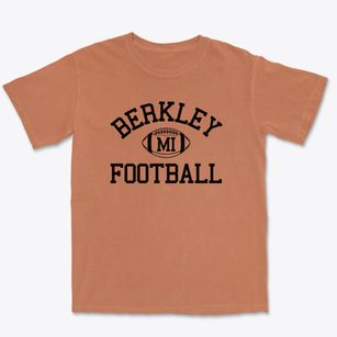 Berkley Michigan Football Premium Heavyweight T-shirt