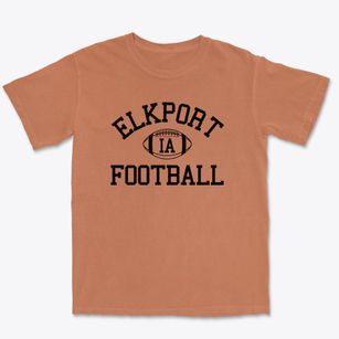 Elkport Iowa Football Premium Heavyweight T-shirt