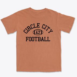 Circle City Arizona Football Premium Heavyweight T-shirt