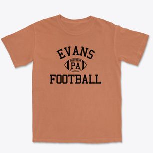 Evans Pennsylvania Football Premium Heavyweight T-shirt