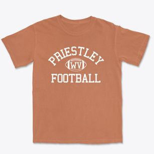 Priestley West Virginia Football Premium Heavyweight T-shirt