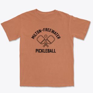 Milton-freewater Oregon Pickleball Premium Heavyweight T-shirt