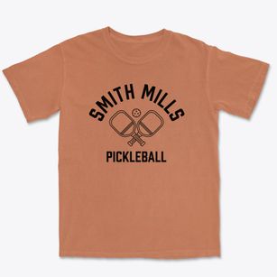 Smith Mills New York Pickleball Premium Heavyweight T-shirt