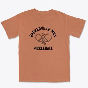 Baskerville Mill Virginia Pickleball Premium Heavyweight T-shirt