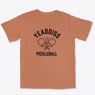 Yeaddiss Kentucky Pickleball Premium Heavyweight T-shirt