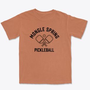 Mongle Spring Virginia Pickleball Premium Heavyweight T-shirt