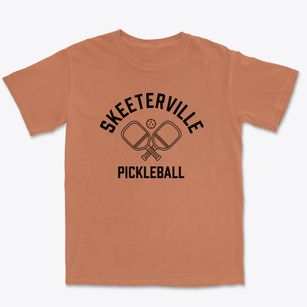 Skeeterville Texas Pickleball Premium Heavyweight T-shirt
