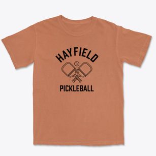 Hayfield Virginia Pickleball Premium Heavyweight T-shirt