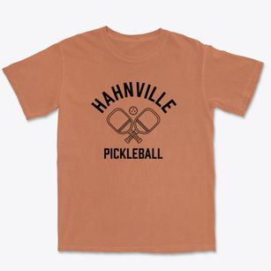 Hahnville Louisiana Pickleball Premium Heavyweight T-shirt