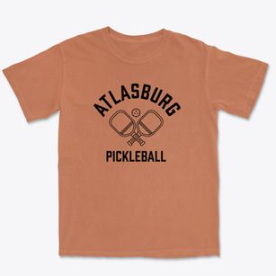 Atlasburg Pennsylvania Pickleball Premium Heavyweight T-shirt