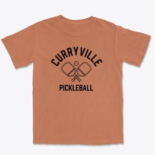 Curryville Missouri Pickleball Premium Heavyweight T-shirt