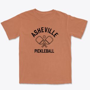 Asheville North Carolina Pickleball Premium Heavyweight T-shirt