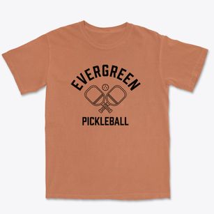 Evergreen Missouri Pickleball Premium Heavyweight T-shirt
