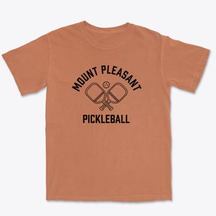 Mount Pleasant South Carolina Pickleball Premium Heavyweight T-shirt