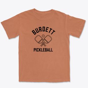 Burdett Missouri Pickleball Premium Heavyweight T-shirt