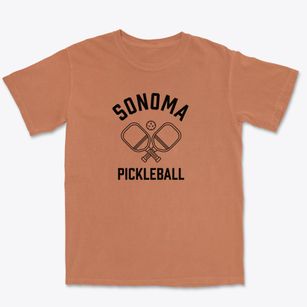 Sonoma California Pickleball Premium Heavyweight T-shirt