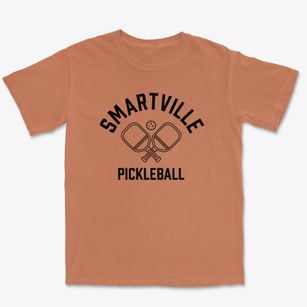 Smartville New York Pickleball Premium Heavyweight T-shirt