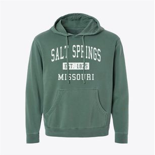 Salt Springs Missouri Classic Established Pigment-Dyed Hoodie