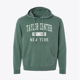 Taylor Center New York Classic Established Pigment-Dyed Hoodie