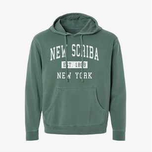 New Scriba New York Classic Established Pigment-Dyed Hoodie