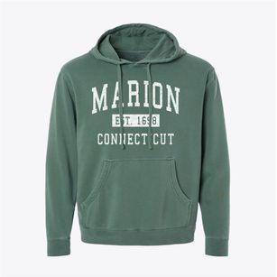 Marion Connecticut Classic Established Pigment-Dyed Hoodie