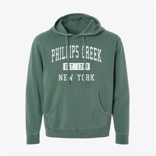 Phillips Creek New York Classic Established Pigment-Dyed Hoodie